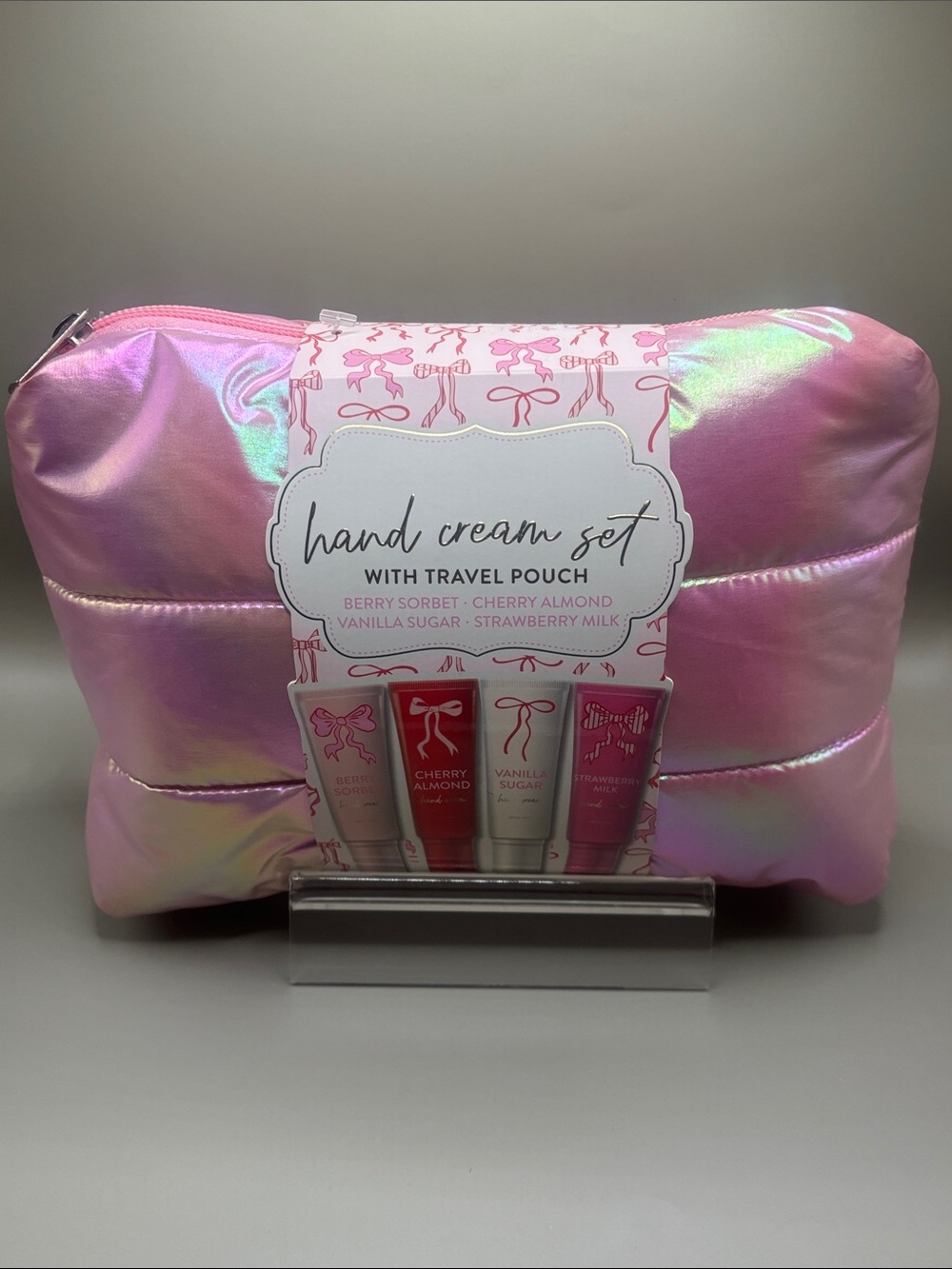 Hand Cream Set with Travel Pouch